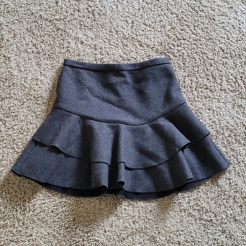J Crew Wool Skirt sz 2